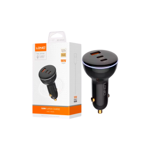 CARGADOR VEH. LDNIO C102 160W 3P 2PD+USB + cab TC-TC