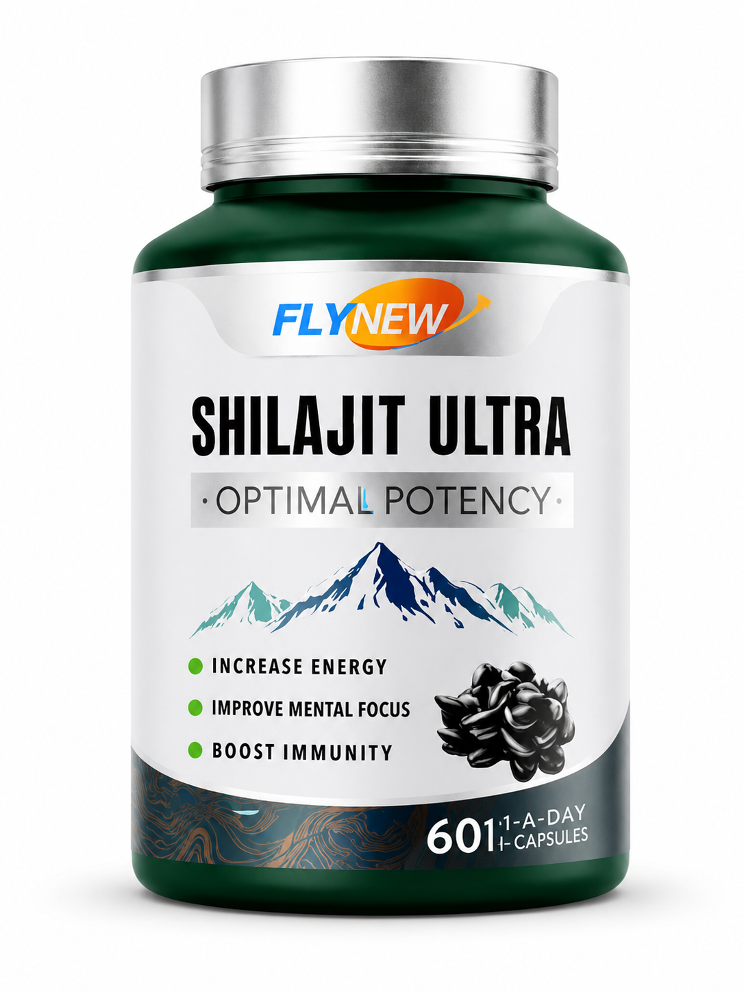 SHILAJIT ULTRA – 60 CÁPSULAS
