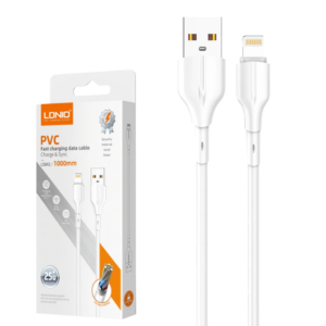 CABLE LDNIO LS841 1M 25W USB-IPH - WHITE